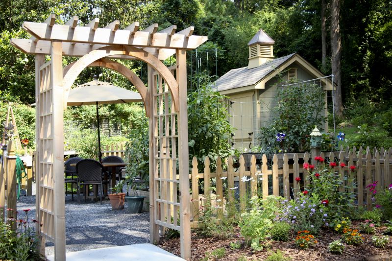 Arbor Bench Installation in Kansas City, KS