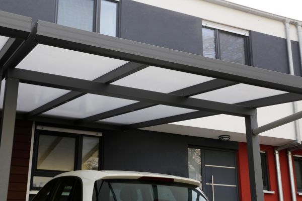 Metal Canopy Installation